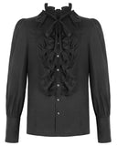 Punk Rave Severin Mens Shirt - Black