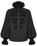 Devil Fashion Verendus Mens Gothic Shirt - Black