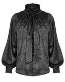 Punk Rave Columbus Mens Shirt - Black