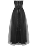 Dark In Love Carnarosa Beaded Tulle Gothic Wedding Dress