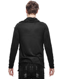 Devil Fashion Void Defiance Mens Shredded Dieselpunk Top