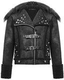 Devil Fashion Stormgrave Mens Dieselpunk Biker Jacket