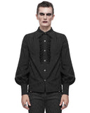Devil Fashion Harker Mens Shirt - Black