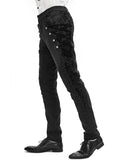 Devil Fashion Overton Mens Regency Gothic Dress Pants