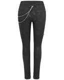 Devil Fashion Burning Asphalt Womens Dieselpunk Pants