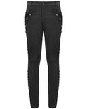 Devil Fashion Overton Mens Regency Gothic Dress Pants