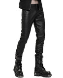 Punk Rave Toxico Mens Faux Leather Pants
