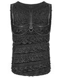 Devil Fashion Dead Channels Mens Chained Apocalyptic Punk Tank Top