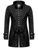 Punk Rave Halifax Mens Morning Jacket - Black