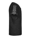 Punk Rave Atompunk Mens Apocalyptic Broken Knit T-Shirt Top