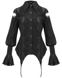 Eva Lady Genevieve's Yearning Womens Gothic Blouse Top