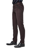 Devil Fashion Mens Gothic Steampunk Formal Dress Pants Trousers Wine Red Black