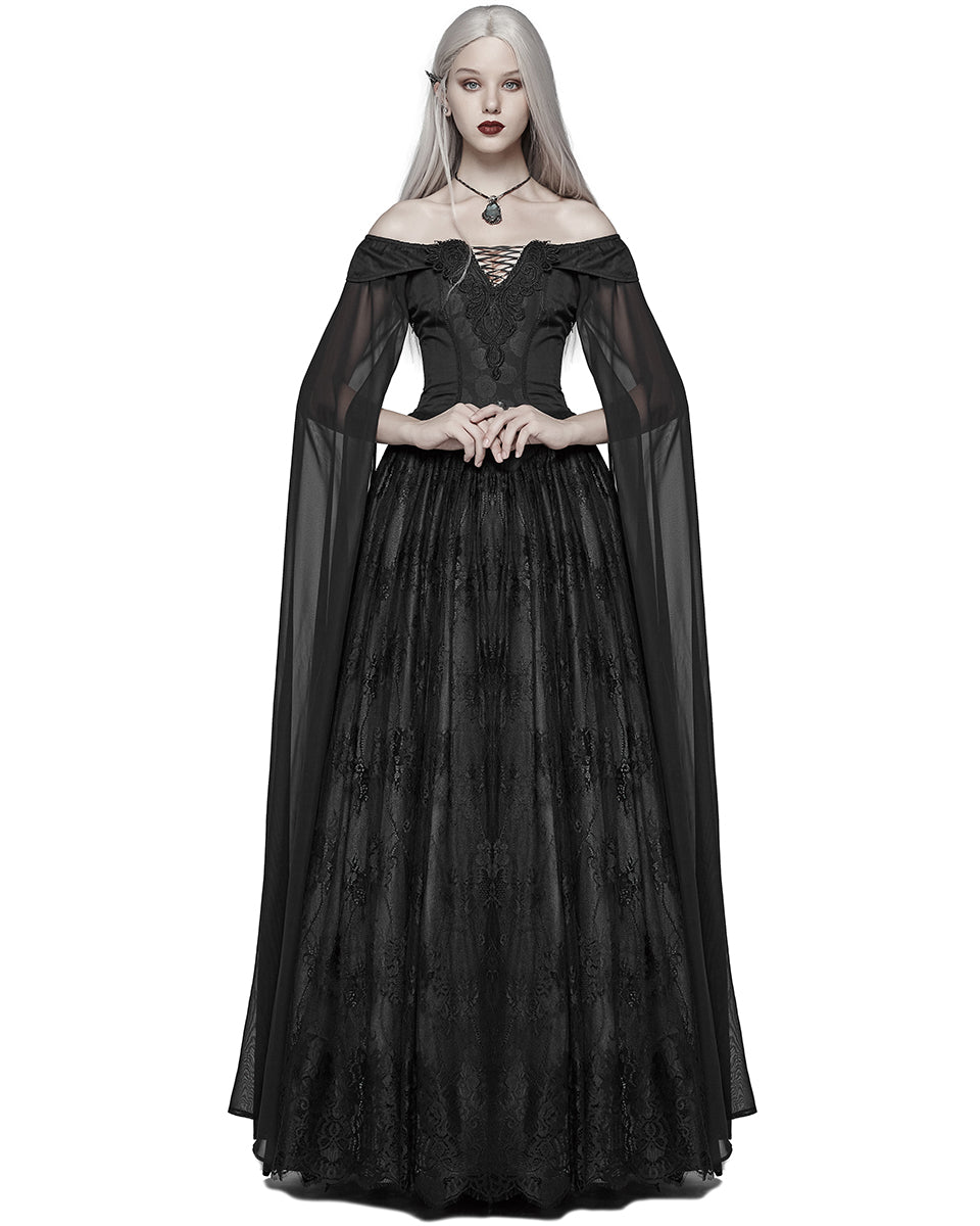 𝔙𝔞𝔪𝔭𝔦𝔯𝔞 on Twitter  Gothic wedding dress, Black gothic dress, Goth  wedding dresses