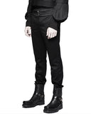 Punk Rave Gainsborough Mens Trousers - Black Stripe