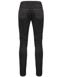 Devil Fashion TimeSlave Mens Dystopian Punk Lacing Jeans
