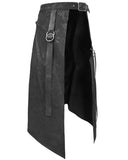 Devil Fashion Disasterpiece Mens Apocalyptic Punk Half-Skirt Kilt