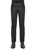 Devil Fashion Mens Gothic Steampunk Formal Dress Pants Trousers Black Wedding