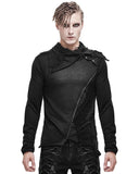 Devil Fashion Void Defiance Mens Shredded Dieselpunk Top