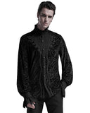 Punk Rave Invictus Mens Gothic Vampire Dress Shirt