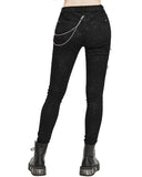 Devil Fashion Burning Asphalt Womens Dieselpunk Pants