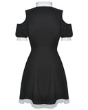 Dark In Love Lost Harlequin Gothic Lolita Dress - Black & White