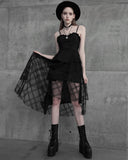 Punk Rave Daily Life Asymmetric Lace Bohemian Gothic Dress