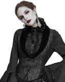 Devil Fashion Hystronica Womens Gothic Waistcoat Vest