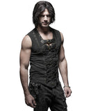 Punk Rave Dieselpunk Mens Tank Top