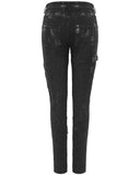 Devil Fashion Damage Control Womens Dieselpunk Skinny Jeans
