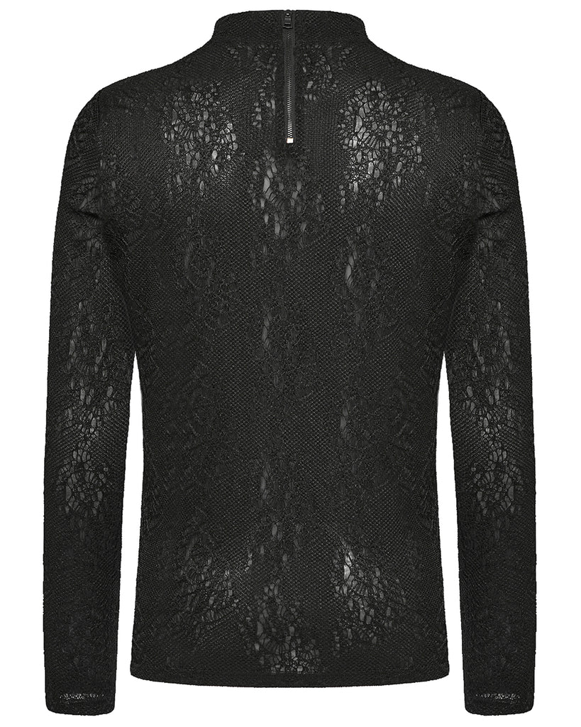 Punk Rave Mens Gothic Textured Knit Top – Violent Delights