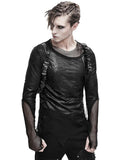 Devil Fashion Decimated Remains Mens Shredded Dieselpunk Top