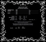 PRE-ORDER: Dark In Love Womens Gothic Courtesan Ruched Velvet & Lace Maxi Skirt