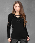 Dark In Love Twisted Top