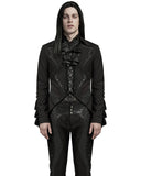 Punk Rave Mens Gothic Aristocrat Batwing Cutaway Tailcoat Jacket