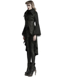 Punk Rave Womens Regency Gothic Jacquard Cutaway Frock Coat
