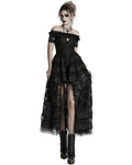 Punk Rave Womens Long Gothic Steampunk Cameo Prom Wedding Dress