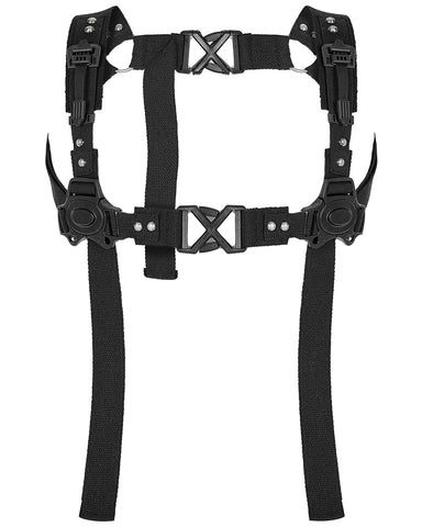 Punk Rave Mens Utilitarian Apocalyptic Harness Straps