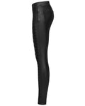 Punk Rave Womens Gothic Lace Applique Cutout Leggings