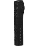 Punk Rave Mens Apocalyptic Punk Studded Dark Street Pants