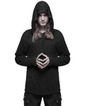 Punk Rave Shadow Siphon Mens 2-Piece Apocalytic Hooded Top