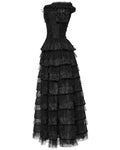 Punk Rave Womens Long Gothic Steampunk Cameo Prom Wedding Dress