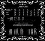 Dark In Love Womens Gothic Jacquard & Lace Keyhole Blouse Top