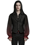 Punk Rave Mens Gothic Aristocrat Embossed Jacquard Waistcoat Vest