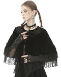 Dark In Love Long Gothic Palace Mesh Sleeve Gloves