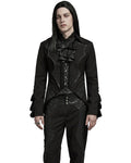 Punk Rave Mens Gothic Aristocrat Batwing Cutaway Tailcoat Jacket