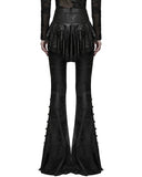 Punk Rave Womens Baroque Gothic Skirted & Flared Leggings