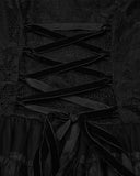 Punk Rave Womens Long Gothic Steampunk Cameo Prom Wedding Dress