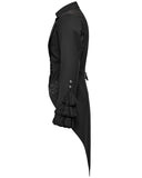 Punk Rave Mens Gothic Aristocrat Batwing Cutaway Tailcoat Jacket