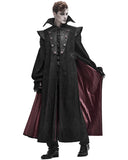 Devil Fashion Acolyte Mens Long Gothic Sleeveless Waistcoat Cloak