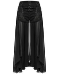 Punk Rave Womens Apocalyptic Gothic 2-Piece Shorts & Half Skirt